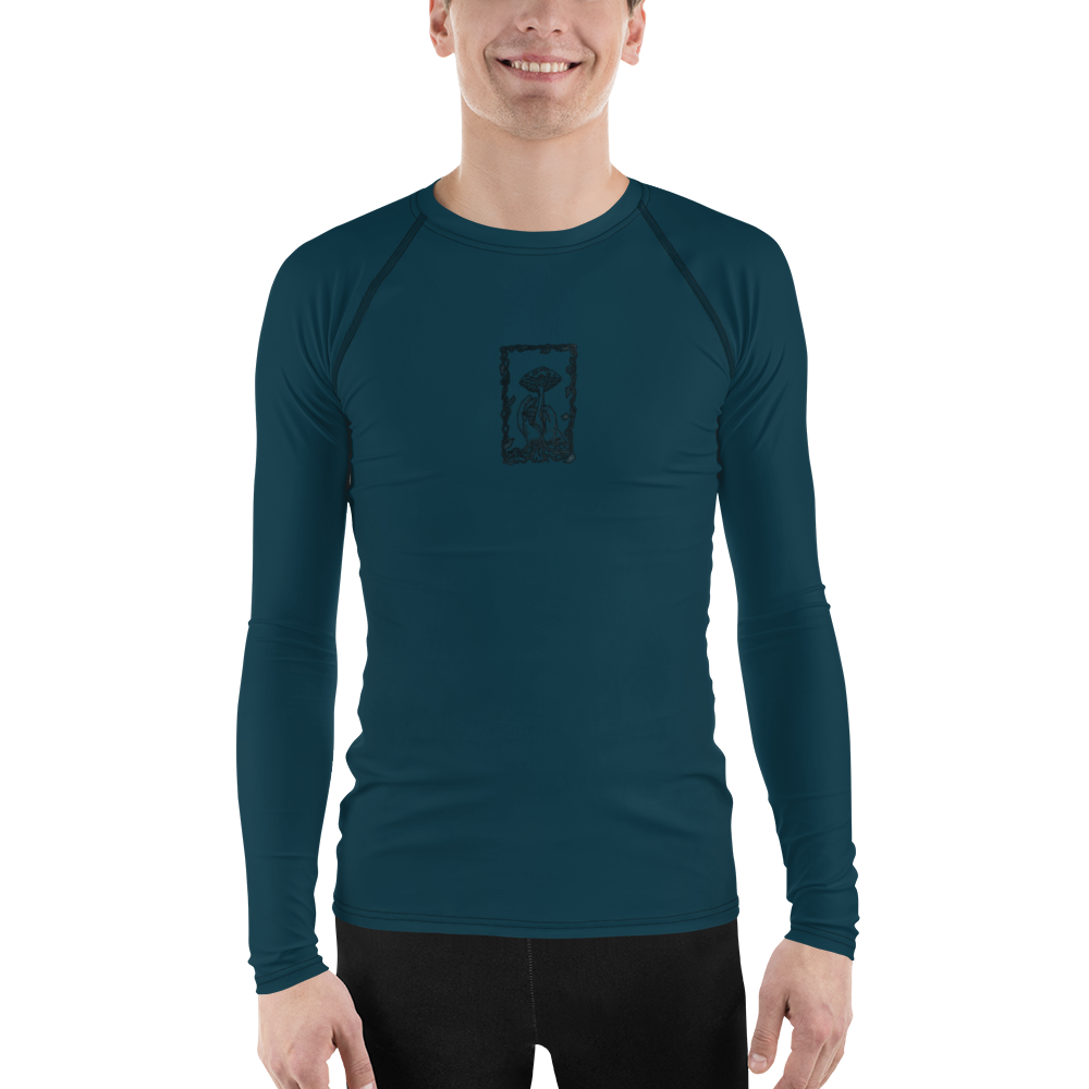 Men's Rashie - Mushroom Sea Blue