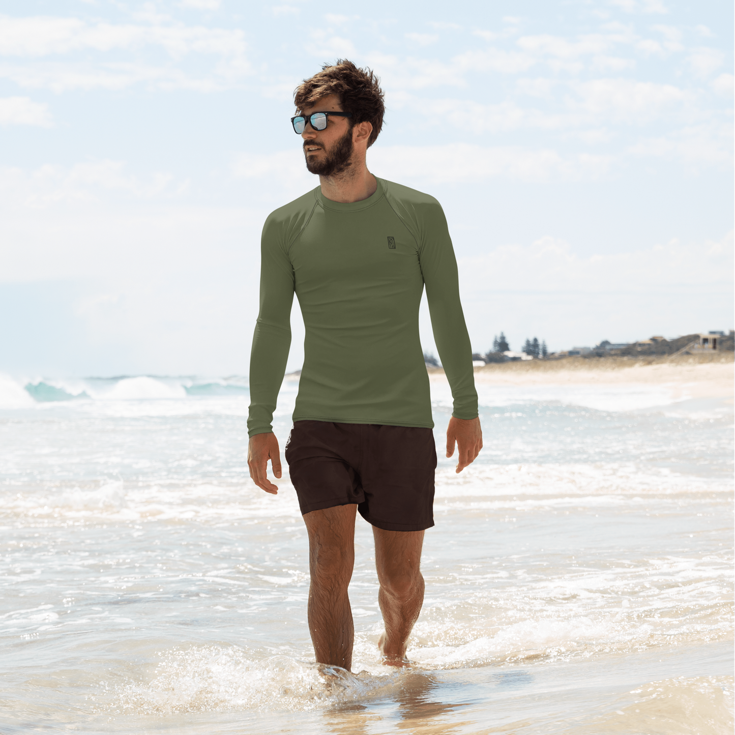 Men's Rashie - Bønita Green