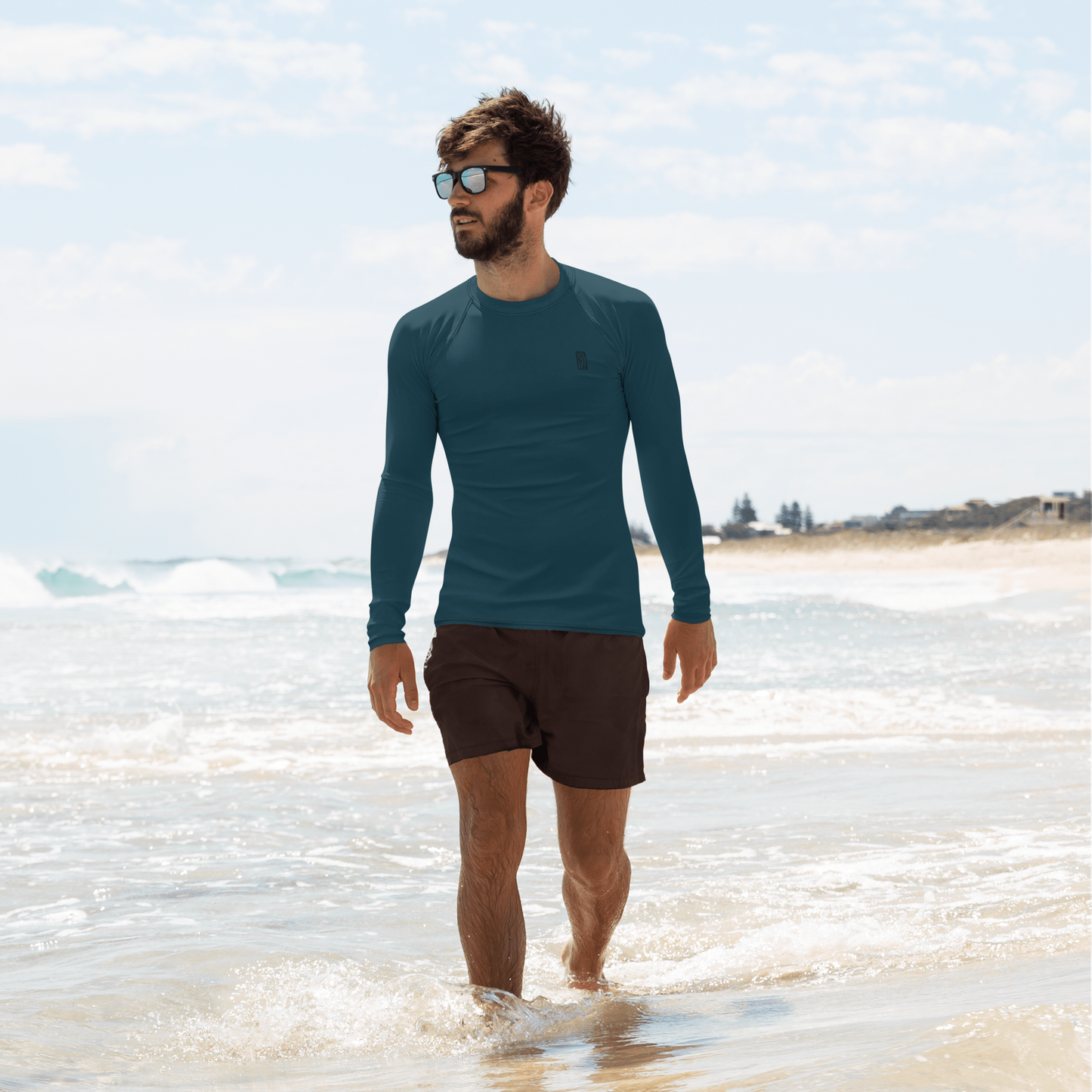 Men's Rashie - Bønita Sea Blue