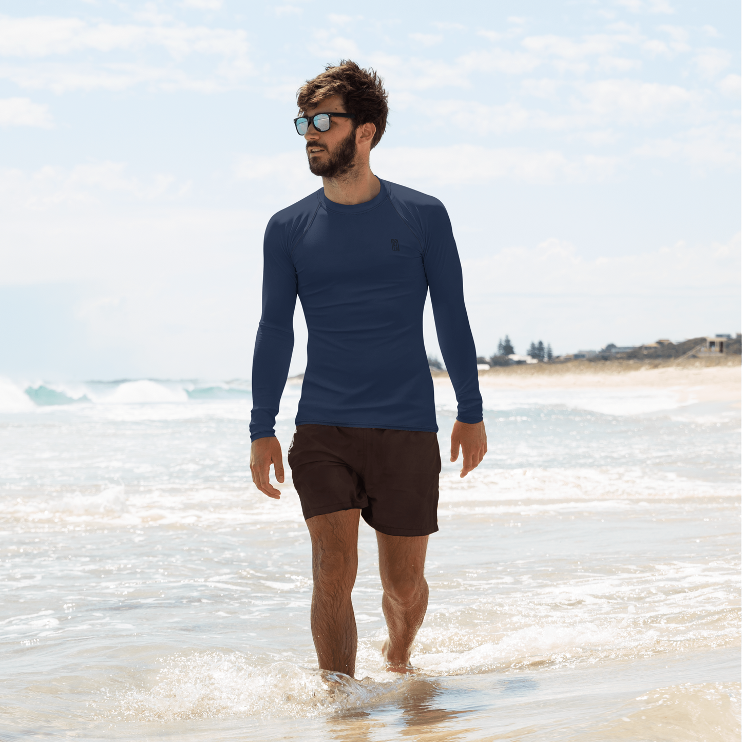 Men's Rashie - Bønita Navy Blue