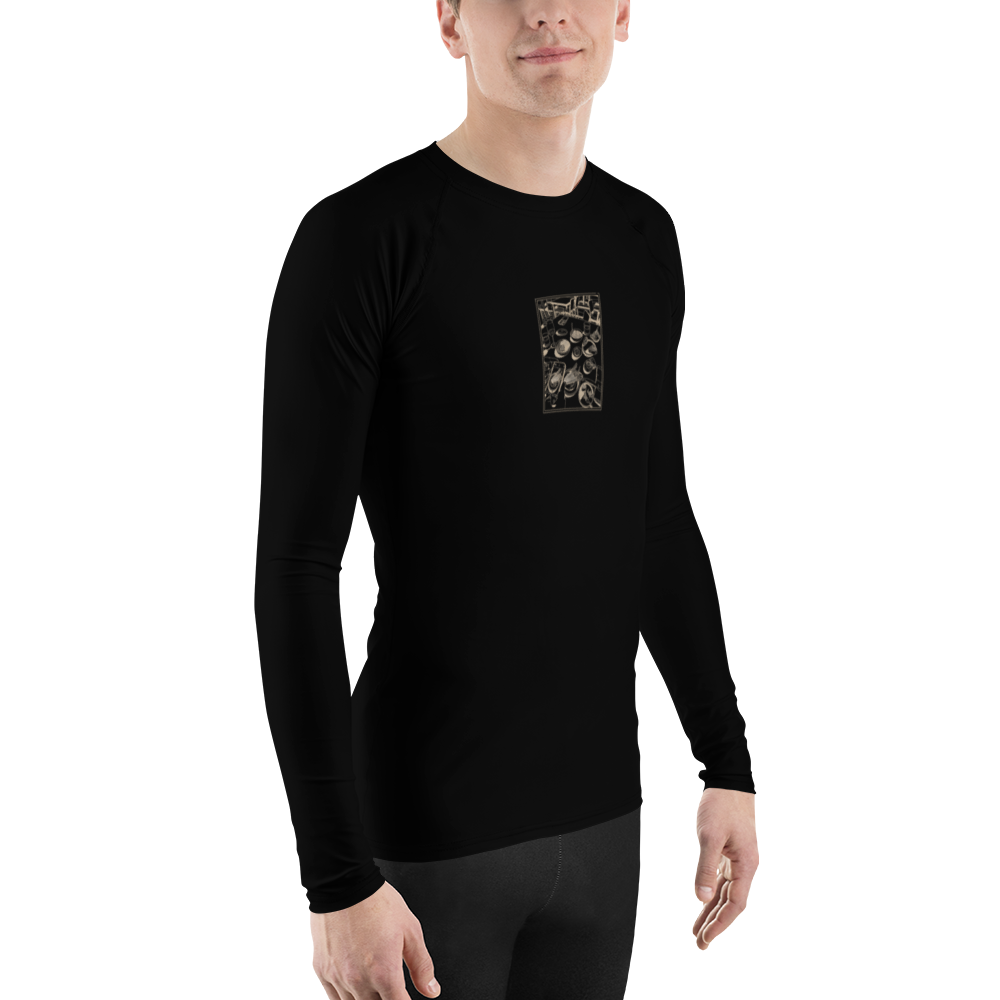Men's Rashie - Dinner Black