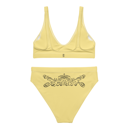 Karleth high-waisted bikini - Yellow