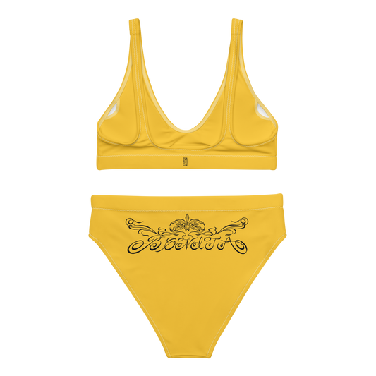 Karleth high-waisted bikini - Sunflower