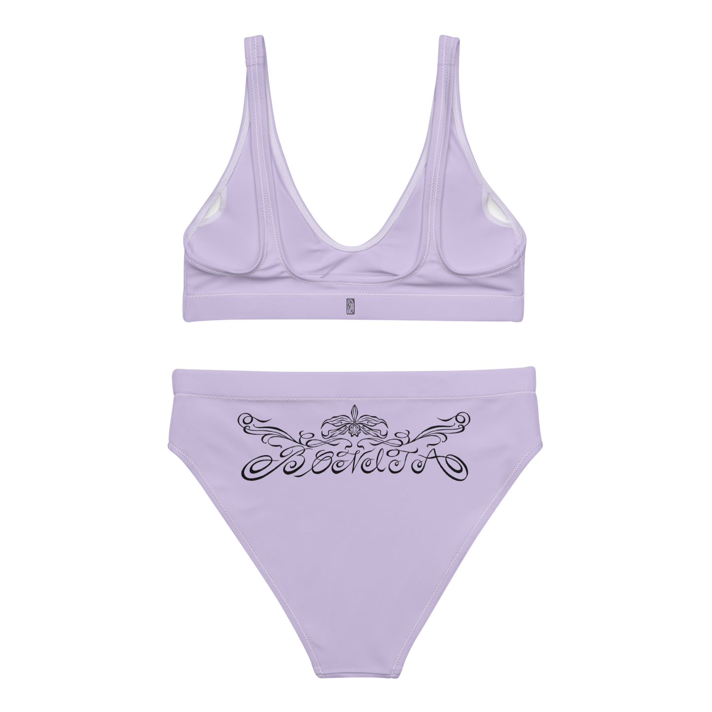 Karleth high-waisted bikini - Lavender