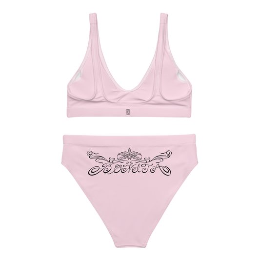 Karleth high-waisted bikini - Light Pink