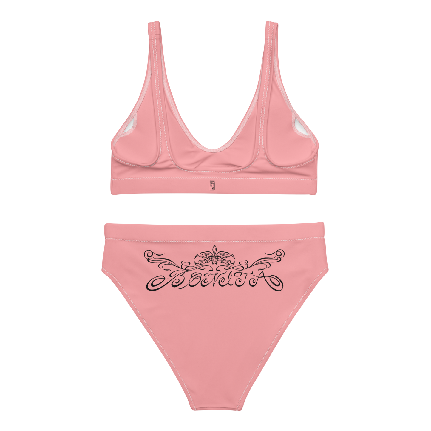 Karleth high-waisted bikini - Pinkish