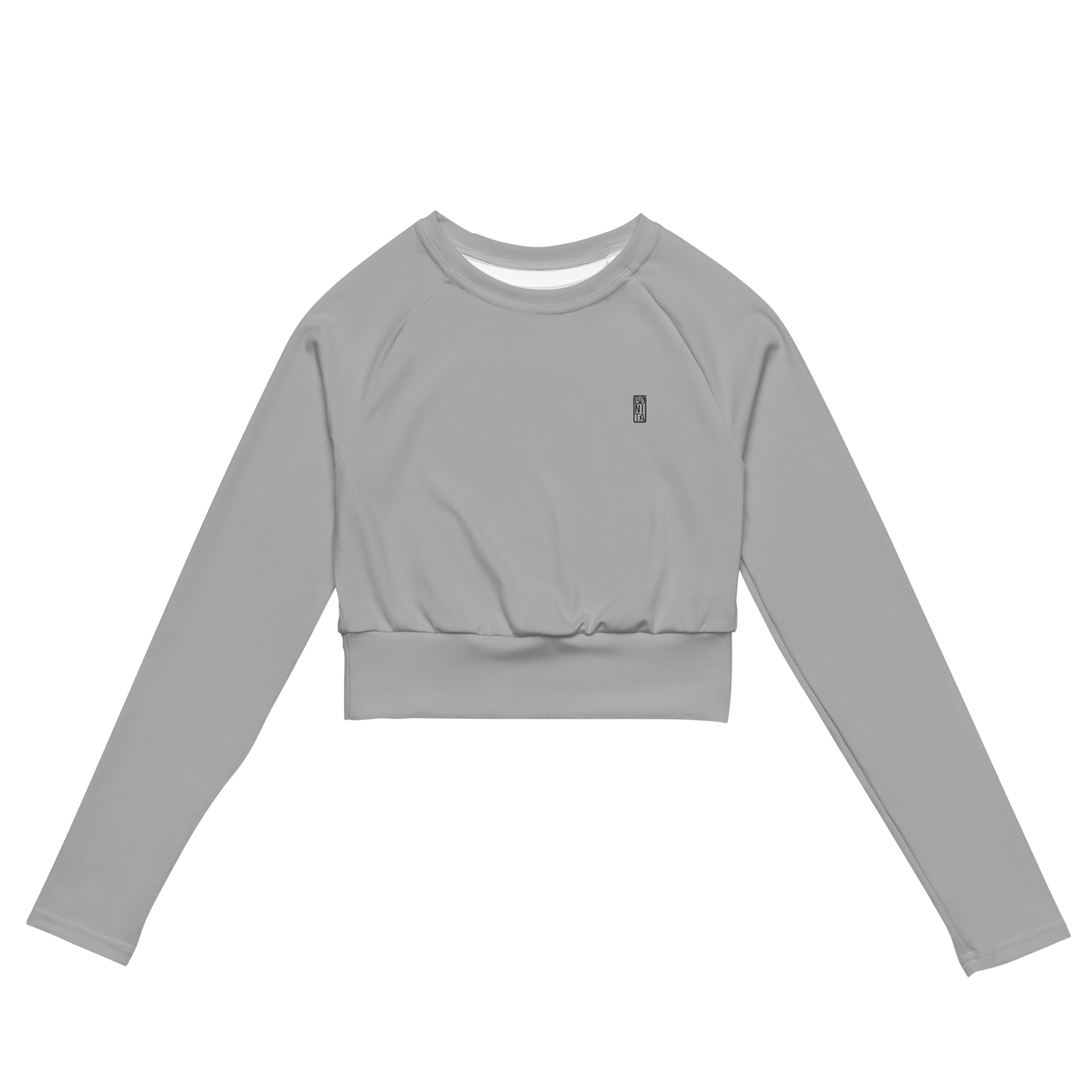 Cropped Rashguard Dinner - Grey