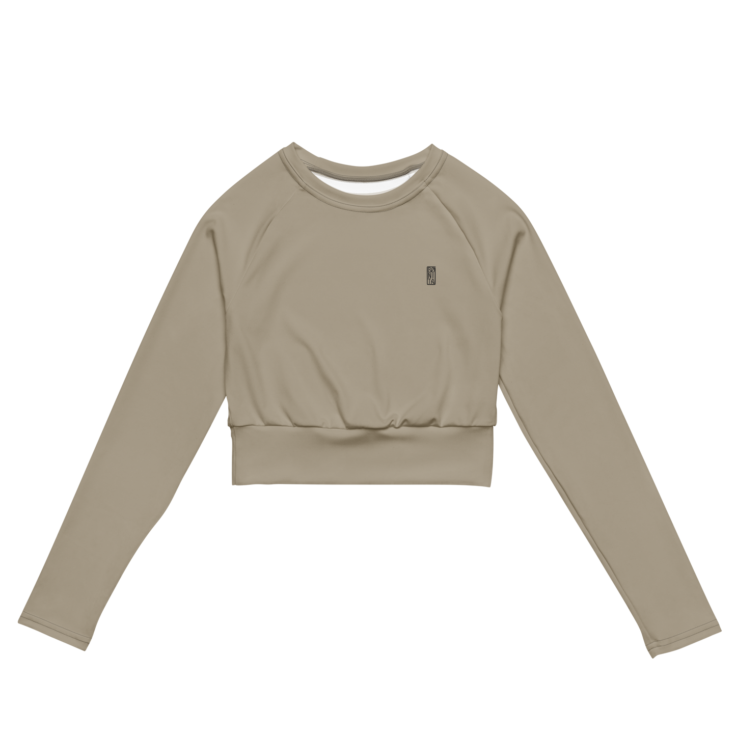 Cropped Rashguard Dinner - Sand