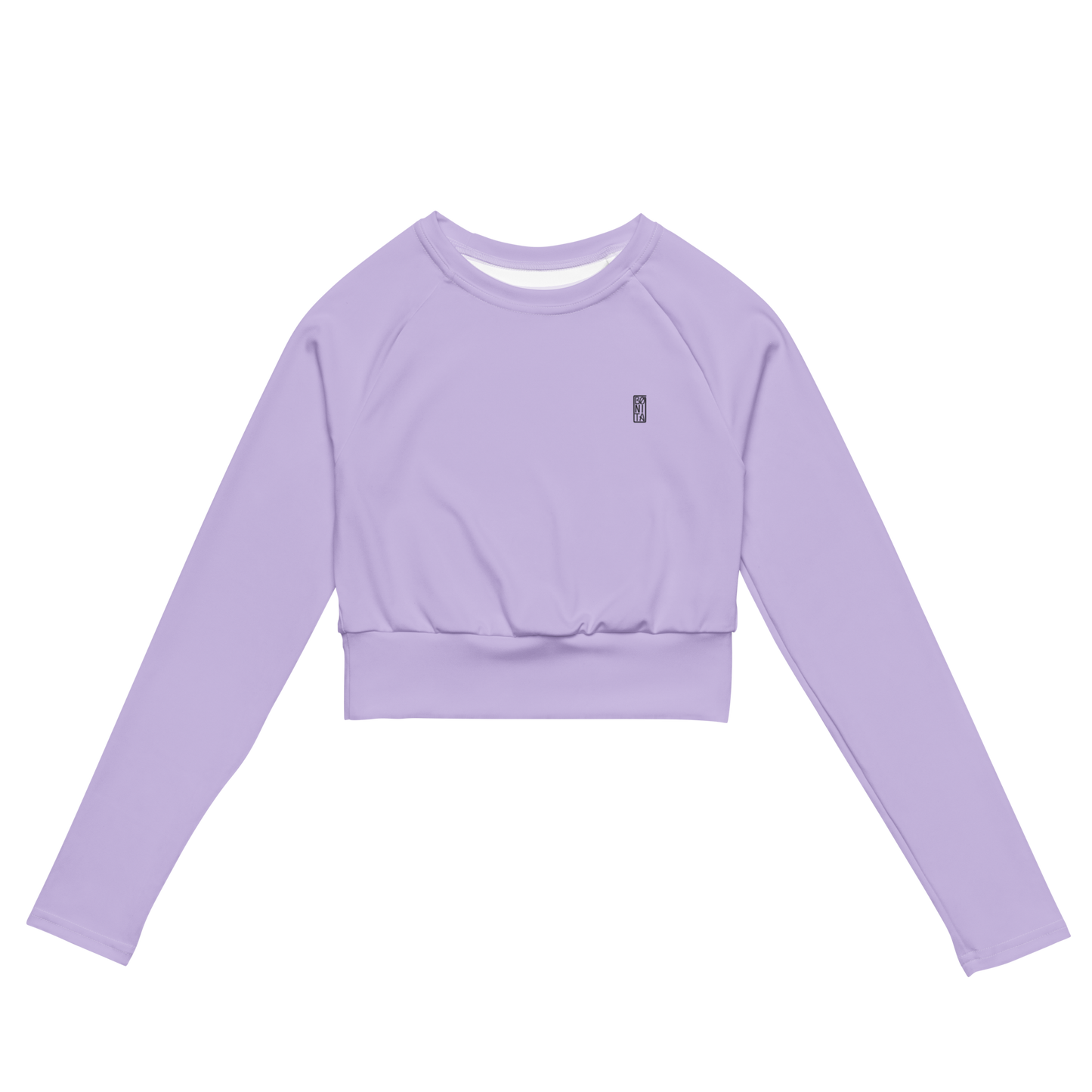 Cropped Rashguard Dinner - Lavender