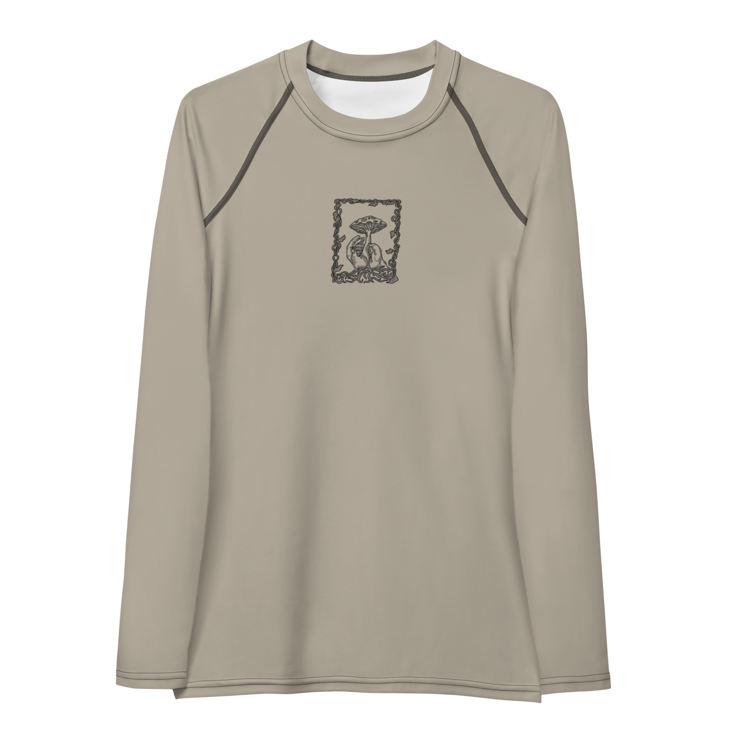 Women's Rashie - Mushroom Sand