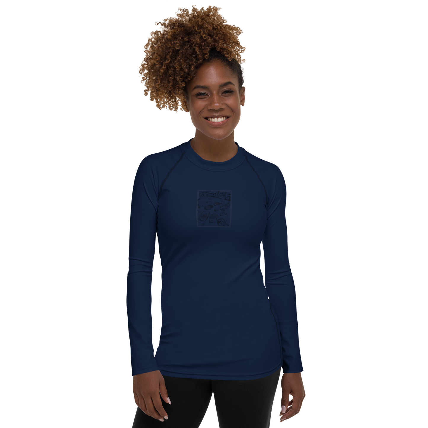 Women's Rashie - Dinner Navy Blue