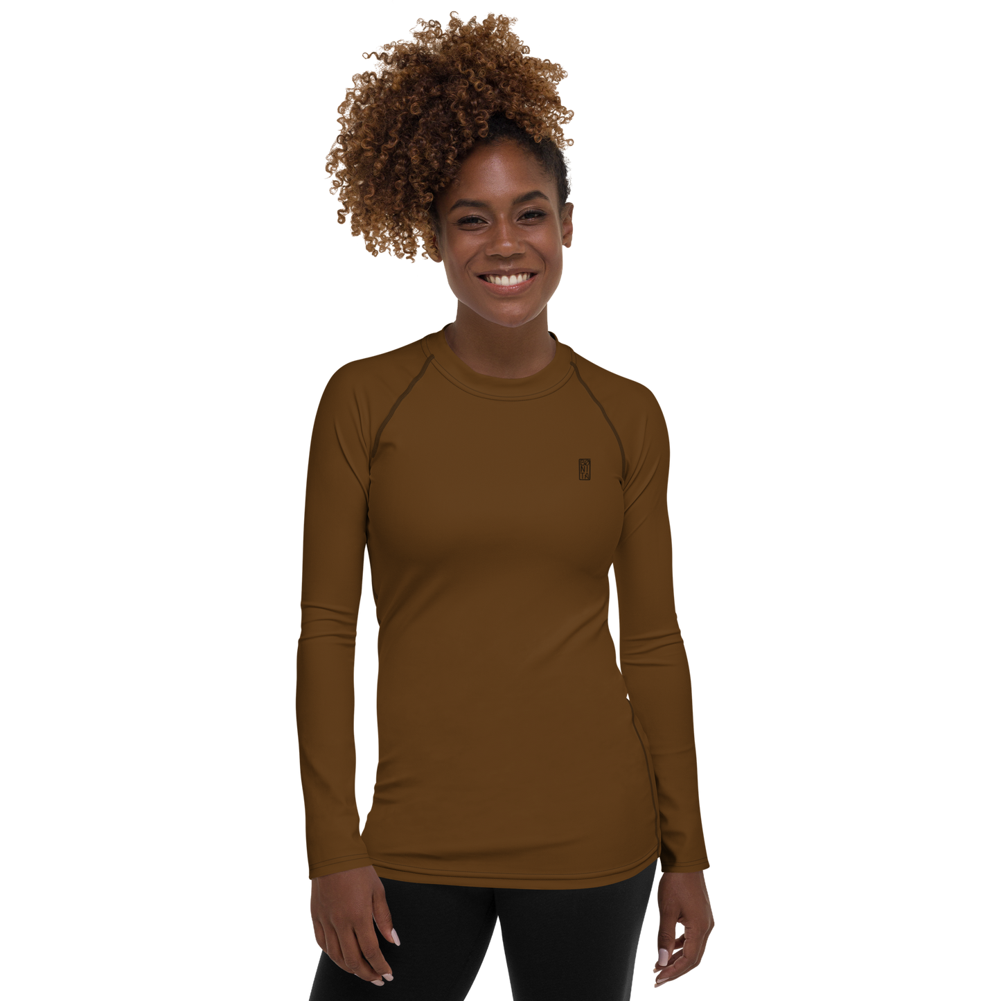 Women's Rashie - Bønita Brown