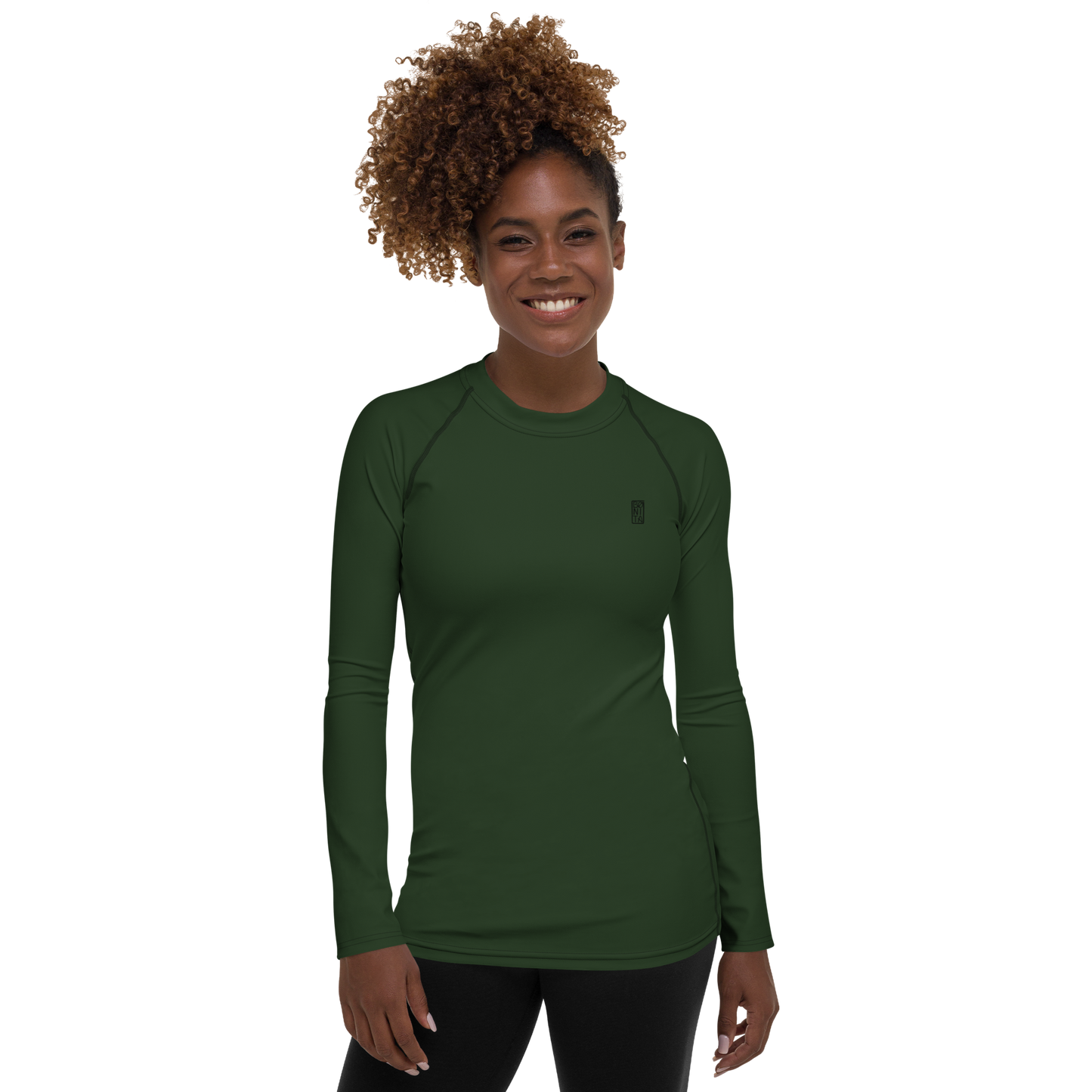 Women's Rashie - Bønita Dark Green