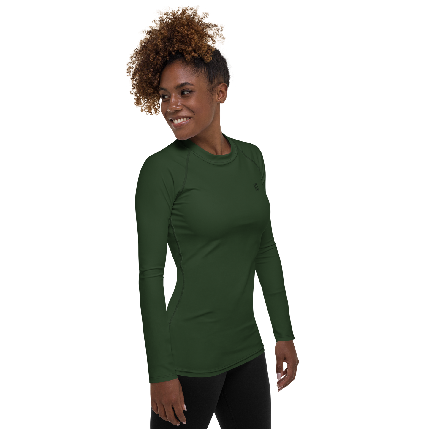 Women's Rashie - Bønita Dark Green