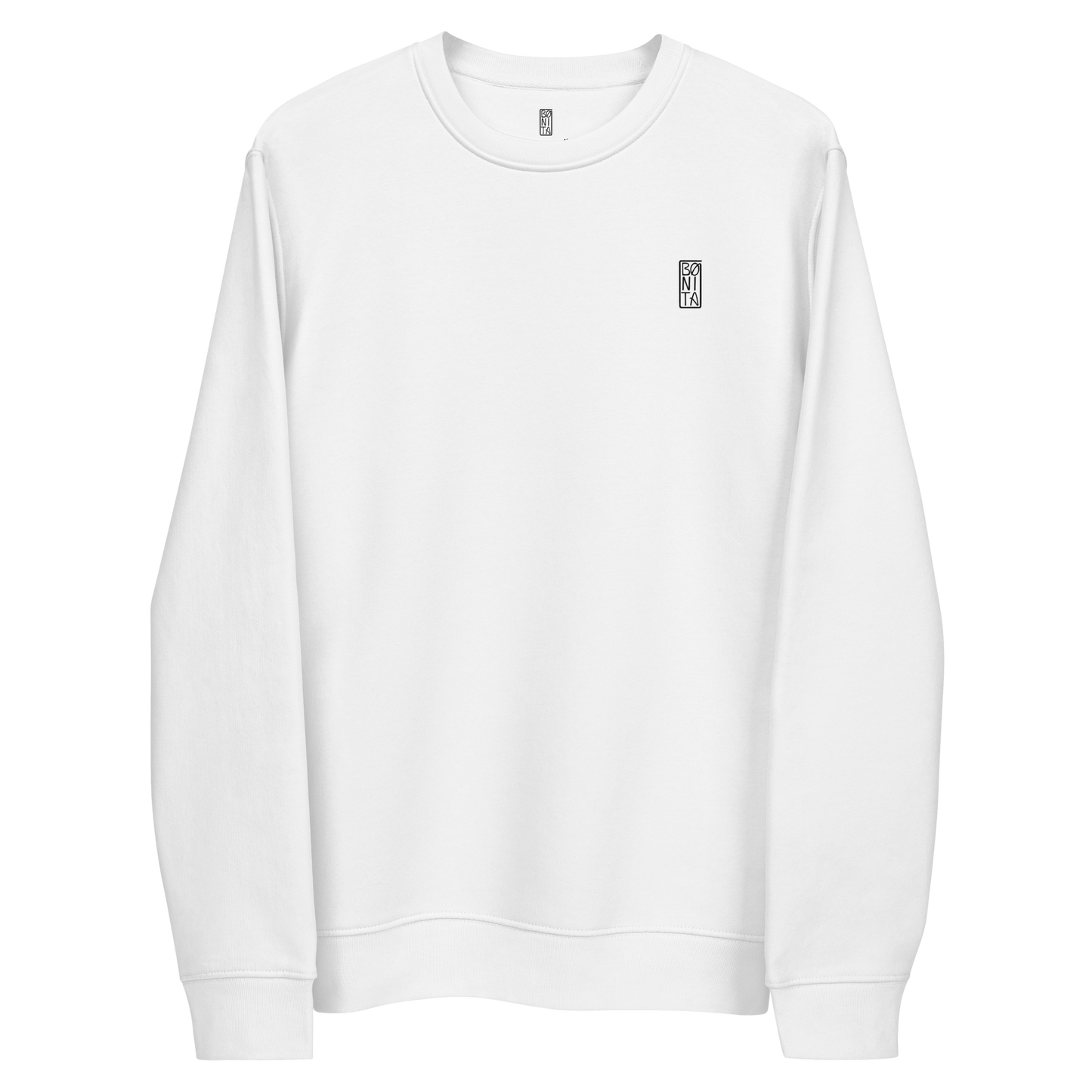 Karleth Mushroom Unisex Sweatshirt - White/Black