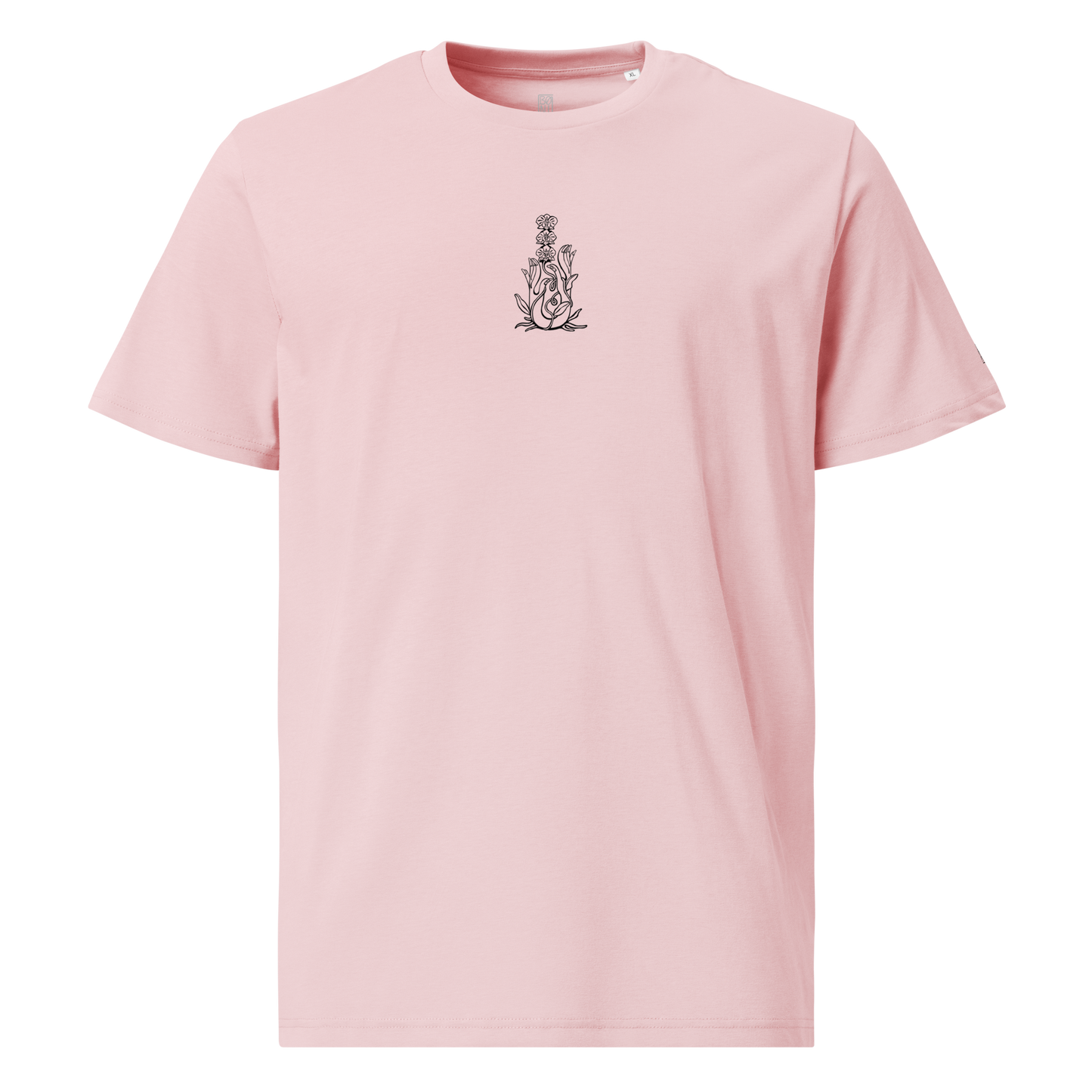 Karleth Orchid Unisex T-Shirt - Pink front print