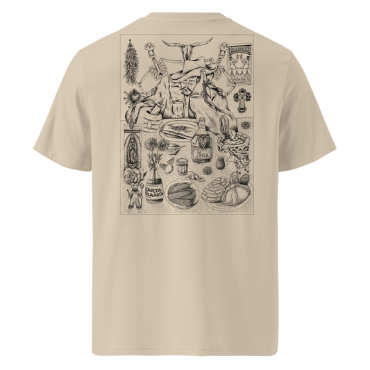 Karleth Cowboy Unisex T-shirt - Sand