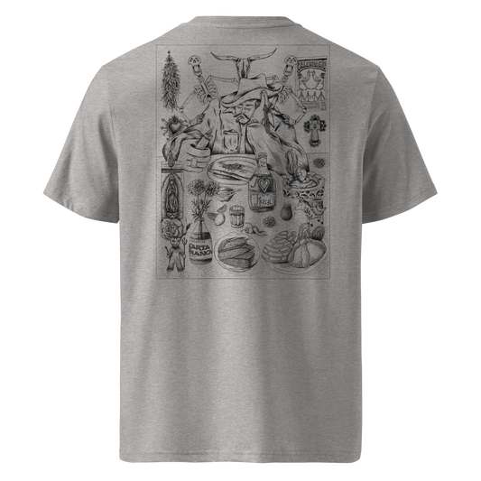 Karleth Cowboy Unisex T-shirt - Grey