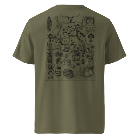 Karleth Cowboy Unisex T-shirt - Khaki