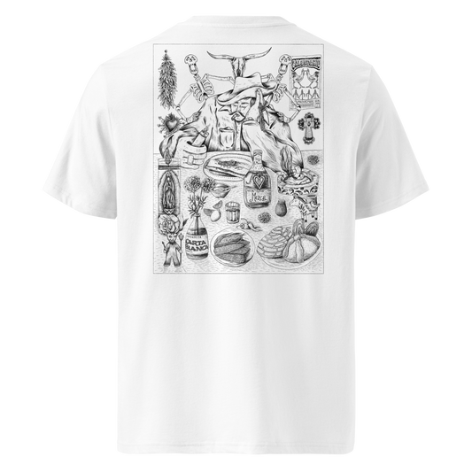 Karleth Cowboy Unisex T-shirt - White